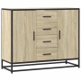Aparador de madera de ingeniería roble Sonoma 92x35x76 cm von , Sideboards - Ref: Foro24-3300826, Preis: 116,20 €, Rabatt: %