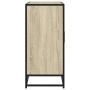 Aparador de madera de ingeniería roble Sonoma 92x35x76 cm de , Aparadores - Ref: Foro24-3300826, Precio: 116,10 €