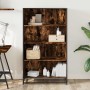Estantería madera de ingeniería roble ahumado 80,5x35x139 cm von , Bücherregale und Regale - Ref: Foro24-3300847, Preis: 111,...