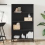 Estantería de madera de ingeniería negra 80,5x35x139 cm von , Bücherregale und Regale - Ref: Foro24-3300845, Preis: 115,16 €,...