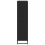 Estantería de madera de ingeniería negra 80,5x35x139 cm von , Bücherregale und Regale - Ref: Foro24-3300845, Preis: 115,16 €,...