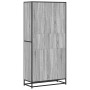 Estantería de madera de ingeniería gris Sonoma 80,5x35x170,5 cm de , Librerías y estanterías - Ref: Foro24-3300858, Precio: 1...