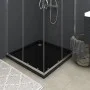 Plato de ducha cuadrado de ABS negro 80x80 cm de vidaXL, Platos de ducha - Ref: Foro24-148916, Precio: 111,34 €, Descuento: %