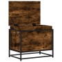 Caja de almacenaje con tapa madera roble ahumado 60x40x51,5 cm von , Aufbewahrungskörbe - Ref: Foro24-848796, Preis: 56,20 €,...