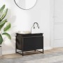 Caja almacenaje con tapa madera ingeniería negro 60x40x51,5 cm von , Aufbewahrungskörbe - Ref: Foro24-848794, Preis: 59,53 €,...