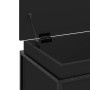 Caja almacenaje con tapa madera ingeniería negro 60x40x51,5 cm von , Aufbewahrungskörbe - Ref: Foro24-848794, Preis: 59,53 €,...
