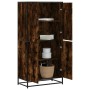 Aparador alto madera de ingeniería roble ahumado 68x35x139 cm von , Sideboards - Ref: Foro24-3300832, Preis: 130,64 €, Rabatt: %