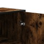 Aparador alto madera de ingeniería roble ahumado 68x35x139 cm von , Sideboards - Ref: Foro24-3300832, Preis: 130,64 €, Rabatt: %