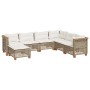 Set sofás de jardín 7 piezas y cojines ratán sintético beige von , Gartensets - Ref: Foro24-3261940, Preis: 585,74 €, Rabatt: %