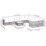 Juego de sofás jardín con cojines beige 10 pzas ratán sintético by , Garden sets - Ref: Foro24-3262012, Price: 816,29 €, Disc...
