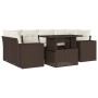 Juego de sofás de jardín 7 piezas con cojines ratán PE marrón von , Gartensets - Ref: Foro24-3269023, Preis: 516,85 €, Rabatt: %