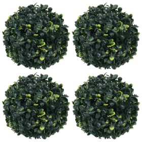 Artificial boxwood balls 4 units 12 cm by vidaXL, artificial flora - Ref: Foro24-315467, Price: 20,51 €, Discount: %
