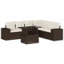 Juego de sofás de jardín 7 piezas con cojines ratán PE marrón von , Gartensets - Ref: Foro24-3269193, Preis: 534,53 €, Rabatt: %