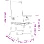 Juego de comedor para jardín 7 piezas aluminio negro y marrón von , Gartensets - Ref: Foro24-3200602, Preis: 570,09 €, Rabatt: %