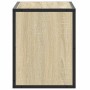 Mueble TV madera ingeniería y metal roble Sonoma 60x31x39,5 cm von , TV-Möbel - Ref: Foro24-848915, Preis: 41,19 €, Rabatt: %
