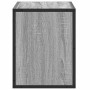 Mueble de TV madera y metal roble ahumado 60x31x39,5 cm von , TV-Möbel - Ref: Foro24-848917, Preis: 42,31 €, Rabatt: %