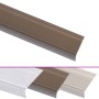 Perfiles de peldaños forma de L 15 uds aluminio marrón 67 cm by , Stairs - Ref: Foro24-146793, Price: 71,62 €, Discount: %