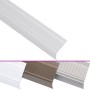 Perfiles de peldaños forma de L 15 uds aluminio plata 67 cm by , Stairs - Ref: Foro24-146785, Price: 59,85 €, Discount: %