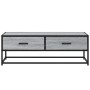 Mesa de centro madera ingeniería metal gris Sonoma 100x50x35 cm by , Coffee table - Ref: Foro24-848782, Price: 87,92 €, Disco...
