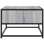 Mesa de centro madera ingeniería metal gris Sonoma 100x50x35 cm by , Coffee table - Ref: Foro24-848782, Price: 87,92 €, Disco...