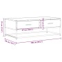 Mesa de centro madera ingeniería metal gris Sonoma 100x50x35 cm by , Coffee table - Ref: Foro24-848782, Price: 87,92 €, Disco...