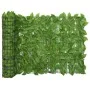 Balcony awning with green leaves 600x75 cm by vidaXL, Umbrellas - Ref: Foro24-315498, Price: 44,37 €, Discount: %