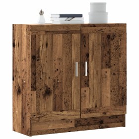 Estantería madera ingeniería madera envejecida 82,5x30,5x80 cm de , Librerías y estanterías - Ref: Foro24-856146, Precio: 69,...
