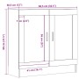 Estantería madera ingeniería madera envejecida 82,5x30,5x80 cm von , Bücherregale und Regale - Ref: Foro24-856146, Preis: 69,...