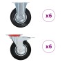 Ruedas 12 unidades 125 mm von , Materialhandhabung - Ref: Foro24-278047, Preis: 118,33 €, Rabatt: %