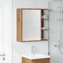 Armario espejo baño roble roble artisan 62,5x20,5x64 cm by , bathroom vanities - Ref: Foro24-856178, Price: 75,81 €, Discount: %