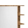 Armario espejo baño roble roble artisan 62,5x20,5x64 cm by , bathroom vanities - Ref: Foro24-856178, Price: 75,81 €, Discount: %
