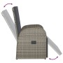 Set de comedor de jardín 11 pzas y cojines ratán sintético gris by , Garden sets - Ref: Foro24-3277625, Price: 1,00 €, Discou...