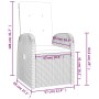 Set de comedor de jardín 11 pzas y cojines ratán sintético gris by , Garden sets - Ref: Foro24-3277625, Price: 1,00 €, Discou...