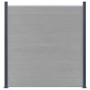 Zaunpfosten 2 Stück dunkelgraues Aluminium 185 cm von vidaXL, Zaunpfosten - Ref: Foro24-148986, Preis: 147,67 €, Rabatt: %