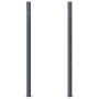 Fence posts 2 units dark gray aluminum 185 cm by vidaXL, fence posts - Ref: Foro24-148986, Price: 147,10 €, Discount: %