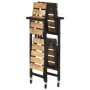 Carrito de cocina de madera maciza de mango 87x36x81 cm von , Küchen- und Speisewagen - Ref: Foro24-321710, Preis: 140,52 €, ...
