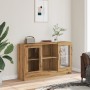 Aparador de madera de ingeniería roble artisan 120x30,5x70 cm von , Sideboards - Ref: Foro24-856165, Preis: 109,42 €, Rabatt: %