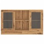 Aparador de madera de ingeniería roble artisan 120x30,5x70 cm von , Sideboards - Ref: Foro24-856165, Preis: 109,42 €, Rabatt: %