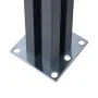 Fence posts 2 units dark gray aluminum 185 cm by vidaXL, fence posts - Ref: Foro24-148986, Price: 140,63 €, Discount: %