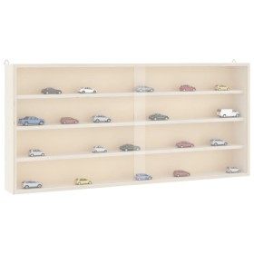 Vitrina de madera para coleccionistas con puertas 80x8,5x37 cm von , Regale und Regale - Ref: Foro24-4017387, Preis: 60,66 €,...