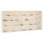 Vitrina de madera para coleccionistas con puertas 80x8,5x37 cm de , Estantes y estanterías - Ref: Foro24-4017387, Precio: 66,...