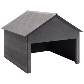 Cobertizo para cortacésped WPC gris 80x80x70 cm de vidaXL, Fundas para cortadoras de césped - Ref: Foro24-149036, Precio: 252...