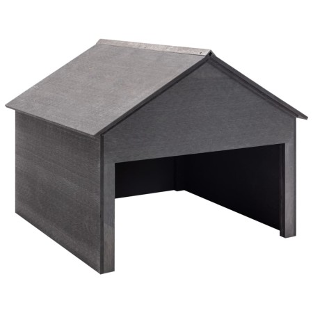 Grauer WPC-Rasenmäherschuppen 80x80x70 cm von vidaXL, Rasenmäherabdeckungen - Ref: Foro24-149036, Preis: 252,12 €, Rabatt: %