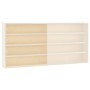 Vitrina de madera para coleccionistas con puertas 80x8,5x37 cm de , Estantes y estanterías - Ref: Foro24-4017387, Precio: 66,...