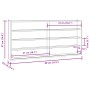 Vitrina de madera para coleccionistas con puertas 80x8,5x37 cm de , Estantes y estanterías - Ref: Foro24-4017387, Precio: 66,...