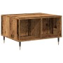 Mesa de centro madera ingeniería madera envejecida 60x50x36,5cm by , Coffee table - Ref: Foro24-857336, Price: 59,31 €, Disco...