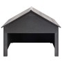 Grauer WPC-Rasenmäherschuppen 80x80x70 cm von vidaXL, Rasenmäherabdeckungen - Ref: Foro24-149036, Preis: 252,12 €, Rabatt: %