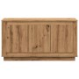 Aparador de madera de ingeniería roble artisan 102x35x55 cm von , Sideboards - Ref: Foro24-857140, Preis: 105,98 €, Rabatt: %