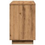 Aparador de madera de ingeniería roble artisan 102x35x55 cm von , Sideboards - Ref: Foro24-857140, Preis: 105,98 €, Rabatt: %