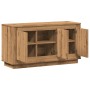 Aparador de madera de ingeniería roble artisan 102x35x55 cm von , Sideboards - Ref: Foro24-857140, Preis: 105,98 €, Rabatt: %